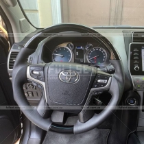 Руль черный лак Toyota Prado 150 (2018-...)