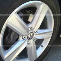 Заглушки в колесные диски с логотипом Volkswagen