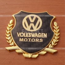Декоративная эмблема герб с символикой марки автомобилей Volkswagen