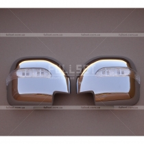 Хромированные колпаки на зеркала со встроенным светодиодным указателем поворотов