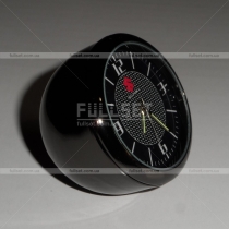 Декоративные часы с эмблемой Suzuki в стальном корпусе (диаметр 4 см)