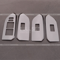 Хром накладки на блок управления стекло-подъемниками Prado 150