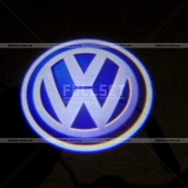 Проектор логотипа Volkswagen в дверные карты (врезной)