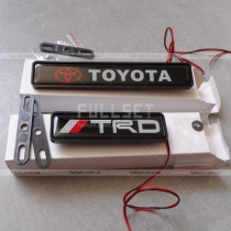 Неоновая эмблема Toyota, TRD (размер: 16 см на 3 см)