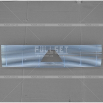 Хромированная накладка на решетку радиатора Паджеро Вагон 4 с горизонтальными полосками