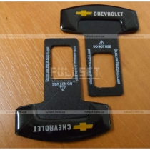 Защелки в держатели ремней безопасности с логотипом Chevrolet