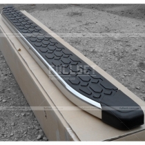 Алюминиевые подножки под пороги кузова CR-V (2012-2016)