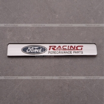 Хромированная металлическая эмблема на крыло Форд (размер: 9 см на 1,5 см)