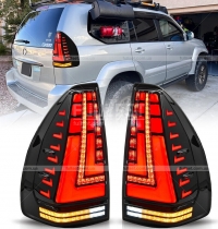 Задние фонари светодиодные темно-красные Lexus GX470