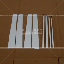 Хром-накладки на дверные стойки (высококачественная нержавеющая сталь)