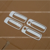 Хром-накладки на ручки открывания дверей (высококачественная нержавеющая сталь)