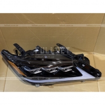 Фары 3 линзы черные FULL LED Camry 50