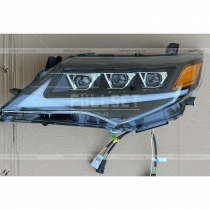 Фары черные 3 линзы Full Led Camry 50 американец