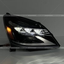 Фары 3 линзы черные FULL LED GX470 