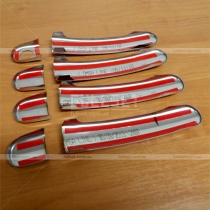 Хром-накладки на дверные ручки (высококачественная нержавеющая сталь)
