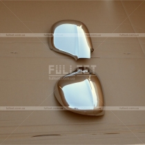 Хромированные накладки на зеркала (высококачественная нержавеющая сталь)