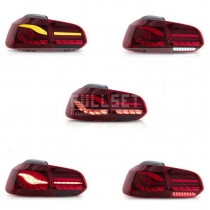 Светодиодные задние фонари Golf 6 в красном либо черном исполнении