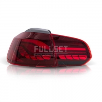 Светодиодные задние фонари Golf 6 в красном либо черном исполнении