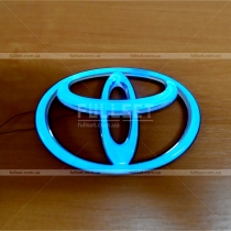 Неоновая эмблема Toyota 