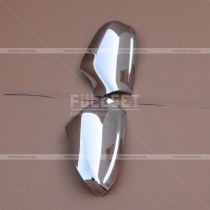Декоративные хромированные накладки боковых зеркал (абс-пластик)