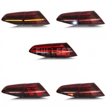Светодиодные задние фонари Гольф 7 (красные, темные)