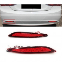Катафоты заднего бампера Hyundai Elantra 2011-...