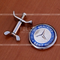 Эмблема Mercedes Benz на капот, заглушка вместо прицела