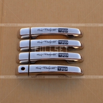 Хромированные накладки на ручки из нержавеющей стали с эмблемой TRD