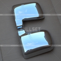 Хром-накладки на зеркала с надписью Connect (02-08)