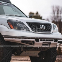 Решетка радиатора GX470 черная TRD дизайн