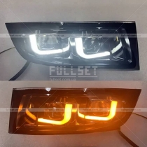 Передние противотуманные фары 2 линзы, LED DRL, указатель поворотов