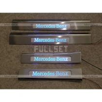 Накладки на пороги Mercedes ML W163 (98-05)