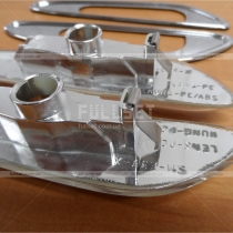 Указатели поворотов в крыло Е39 с хромированной окантовкой