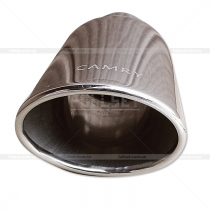 Хромированная насадка на выхлопную трубу с логотипом Камри 