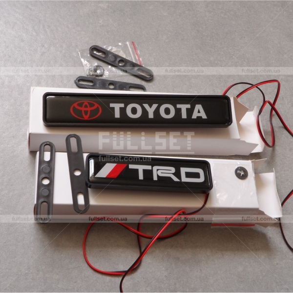 Неоновая эмблема Toyota, TRD