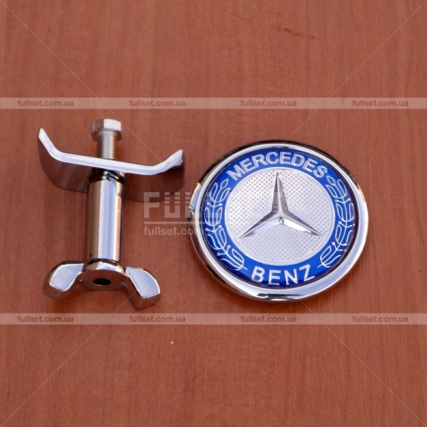 Логотип на капот Mercedes Benz