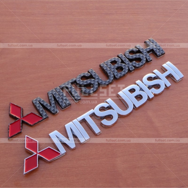 Надпись Mitsubishi