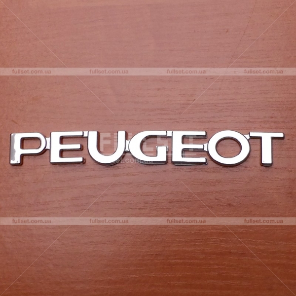 Надпись Peugeot