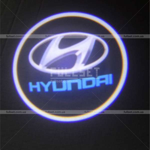 Проектор в двери Hyundai